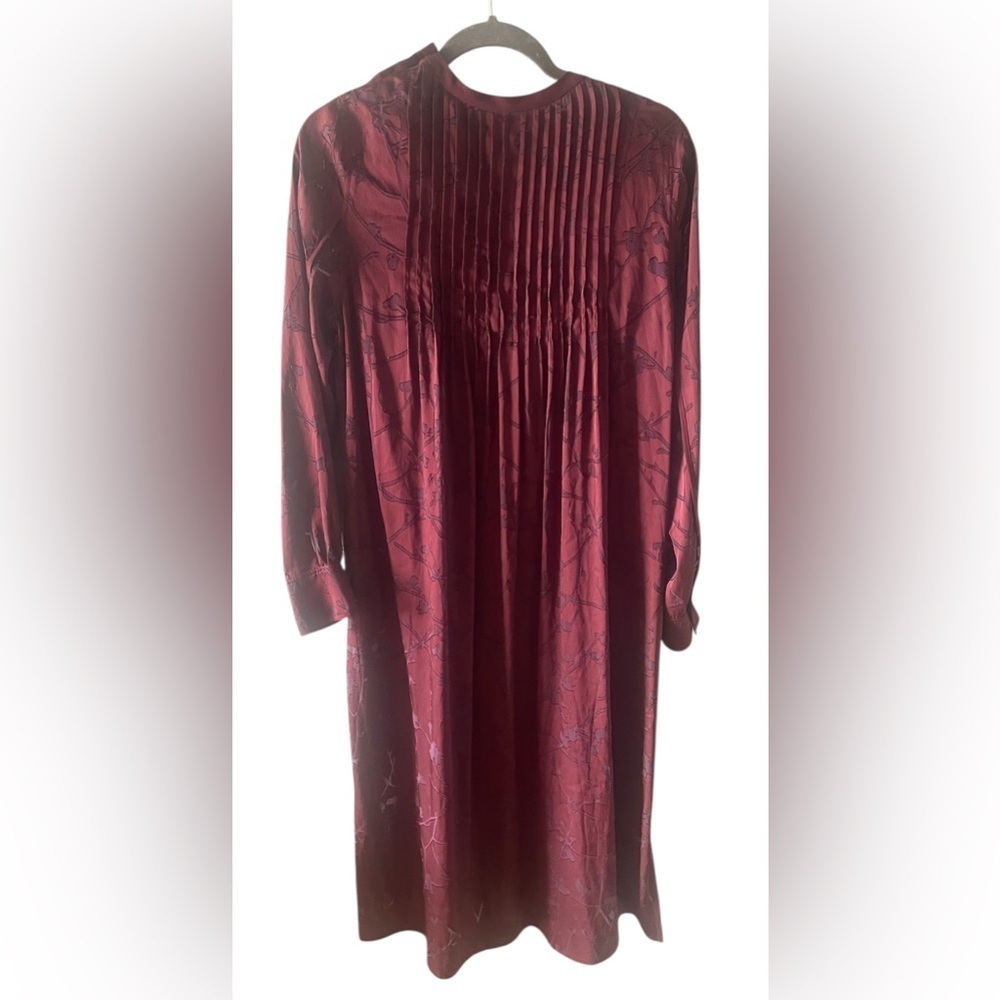 - Rag & Bone Rubie Mid length Popover dress in black cherry- size S - - Picture 7 of 11